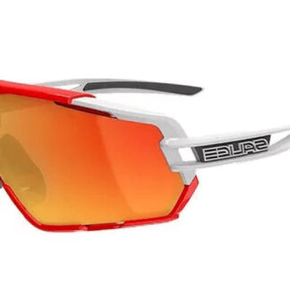 SENIOR VISOR + SPARE LENS WHITE-RED RW RED