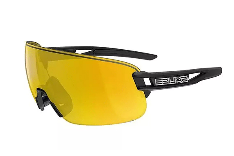 SENIOR VISOR + SPARE LENS BLACK RW YELLOW